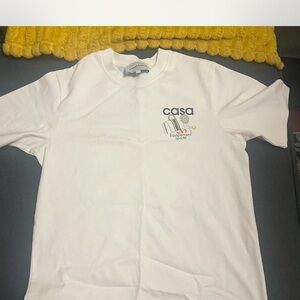 Casa White Short Sleeve Tee